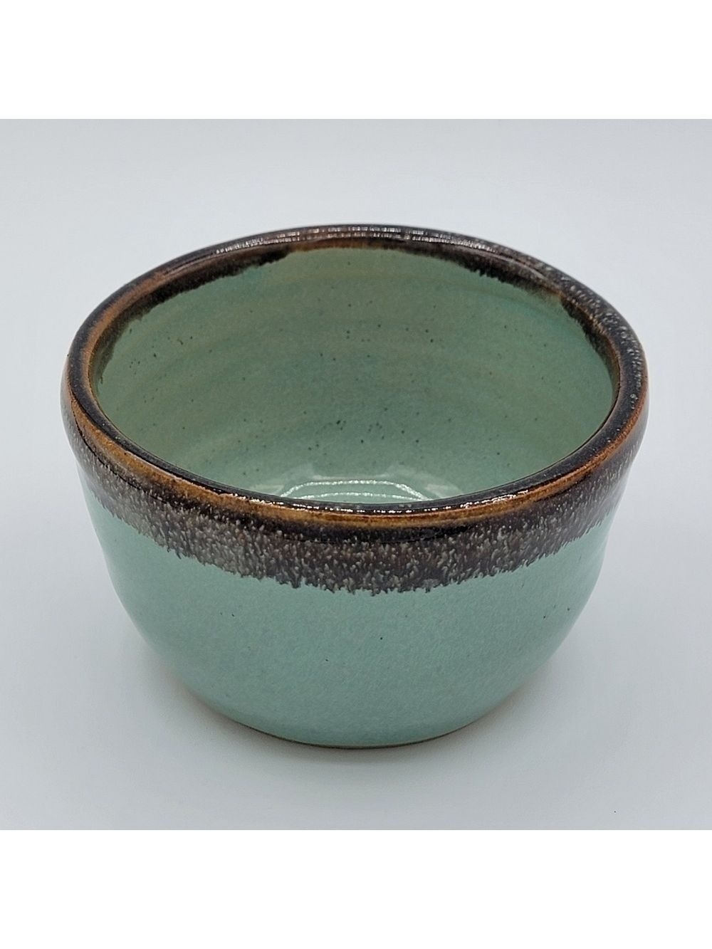 Mint Green Pottery Bowl #1400